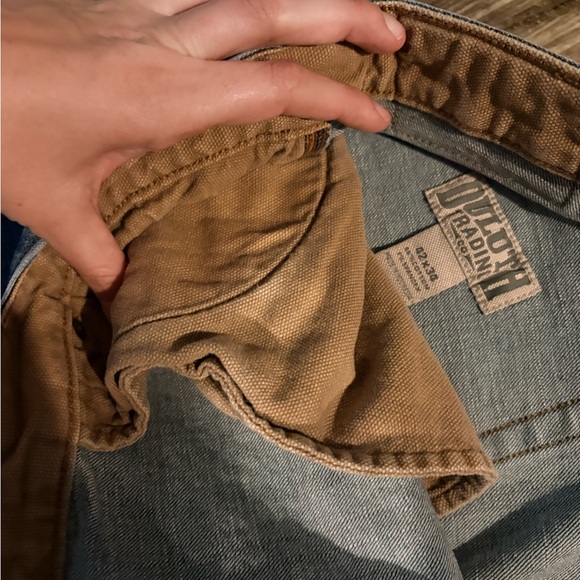 Duluth Trading Co Men's 42x34 Relaxed Fit Flex Ballroom Denim Jeans - Picture 5 of 6